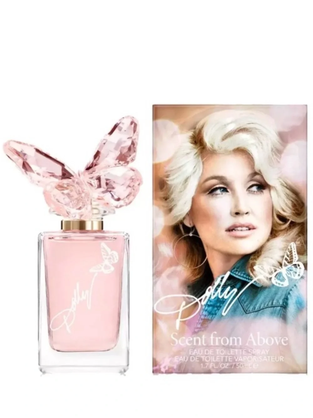 Dolly Scent from above Butterfly Fragrance Lip Gloss & Fragrance Set NIB